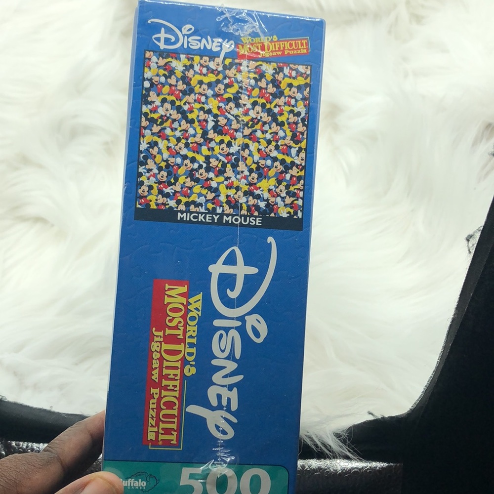 Disney Worlds Most Difficult Jigsaw Puzzle, Mickey Mouse Double Sided 500 Pieces - Picture 2 of 4